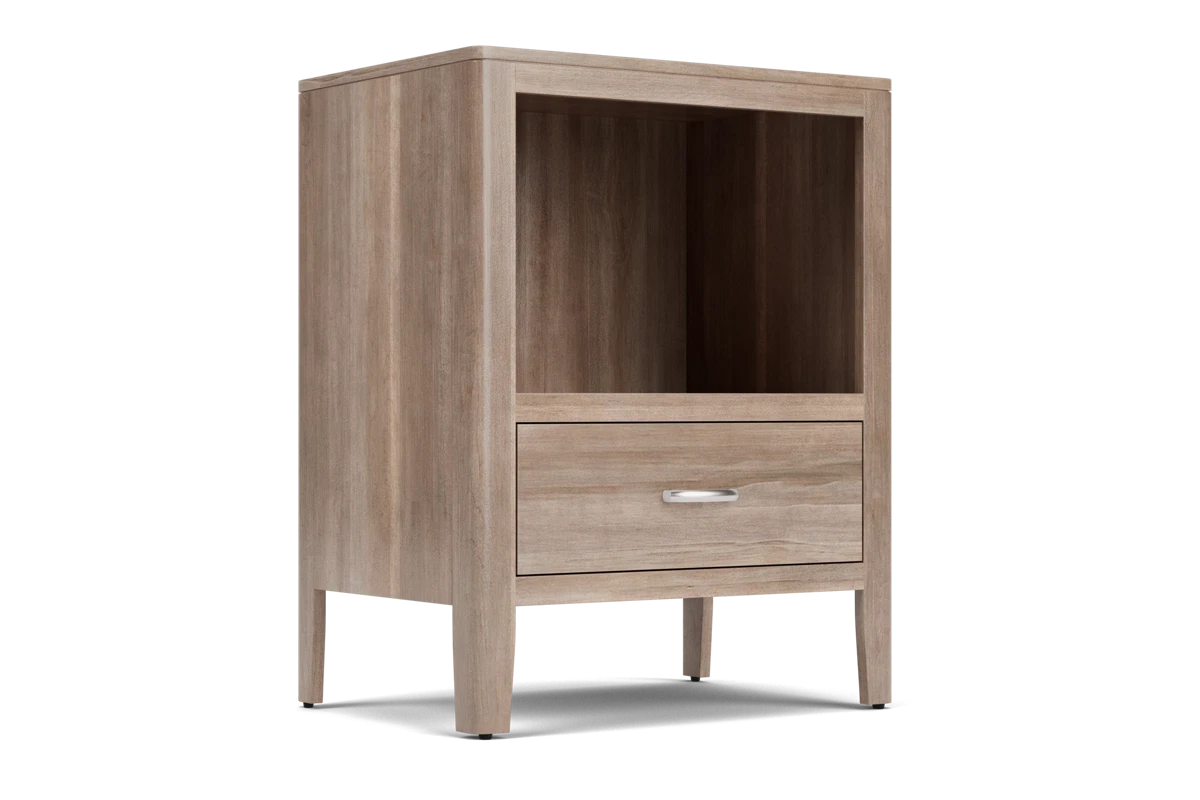 Brighton Nightstand Maple Pebble Stone placeholder